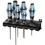 Wera 05032063001 3334/3350/3355/6 Stainless Kraftform Plus SL/PH/PZ Screwdrivers