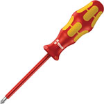 Wera 05006191001 165 i PZ/S Kraftform Plus VDE Screwdriver PlusMinus PZ/S2/100