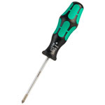 Wera 05009310001 355PZ Kraftform Plus LaserTip Pozidriv Screwdriver PZ1/80