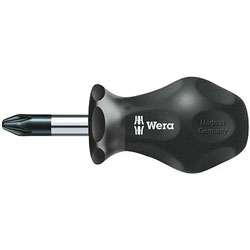 Wera 05009335001 Stubby Pozidriv Screwdriver PZ2