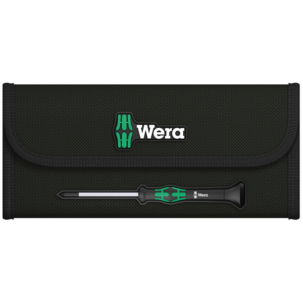 Wera 05073675001 12 SB 12Piece Kraftform Micro Screwdriver Set Rapid