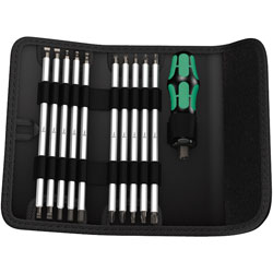 Wera 05002990001 11-Piece Vario Assembly Screwdriver Set, Exchangeable Blades