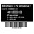 Wera 05056471001 Mini-Check Pozidriv Bits 50mm, 6-Piece Set