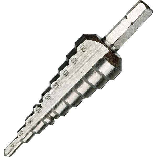 Wera 05104672001 843 Stepped Drill Bit, 4 to 20mm Rapid Online