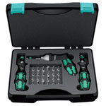 Wera 05074739001 7440/41/42 27-Piece Kraftform Adjustable Torque Screwdriver Set