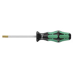 Wera 05023120001 354 Kraftform Plus Screwdriver Hex-Plus 5.0/80