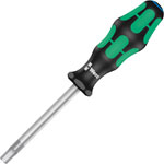 Wera 05023130001 354 Kraftform Plus Screwdriver Hex-Plus 8.0/100