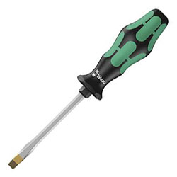 Wera 05007671001 334SK Kraftform Plus LaserTip Screwdriver Slotted 0.8/4.0/90