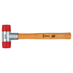 Wera 05000505001 Soft-faced Hammer With Urethane Head Sections 250mm