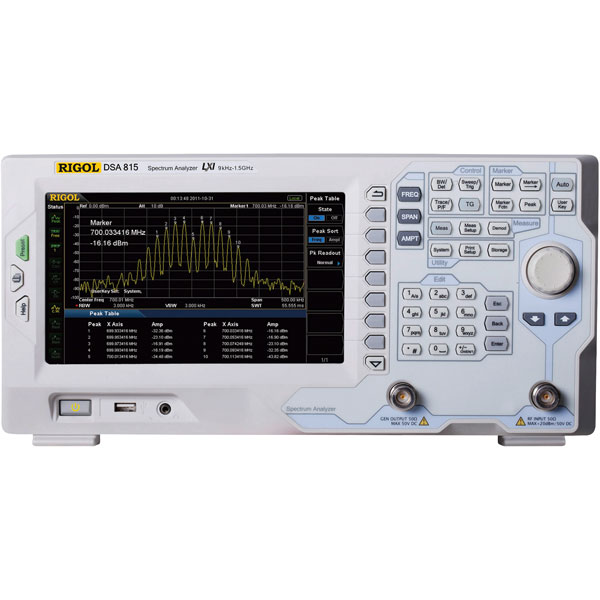 dsa815 tg spectrum analyser