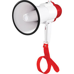 White Label 304238 XB-7S Megaphone With Recording Function 250mm