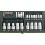 Proxxon Industrial 23102 TORX® Socket-Wrench Set Special - 24 Piece