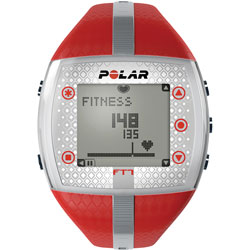 Polar FT7F 90036748 Heart Rate Monitor - Red/Silver