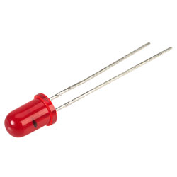 Kingbright L-56BID 5mm 14V High Efficiency Red Flashing LED