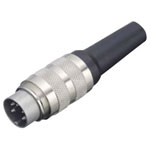 Binder 99-2005-00-03 Male Cable Mount Miniature 3 Pin DIN with 4-6mm Outlet