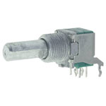 Alps 402147 50k Log Dual Unit Horizontal Stereo Potentiometer