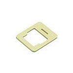 Binder 16-8093-000-Size B Beige Flat Seal for Solenoid Valve Connector 1.5mm