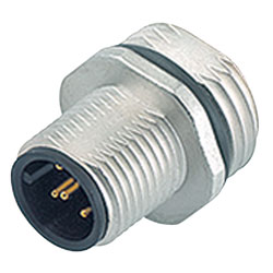 Binder 09-3431-578-04 Male 4 Pin with Solder and M16-x 1.5 Fixing Thread