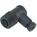 Binder 99-0430-00-04 Female 4-6mm Angle 4 Pin Plastic Locking Screw Terminal