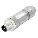 Binder 99-1437-812-05 Male 6-8mm 5 Pin Shielded with Screw Clamp Terminal