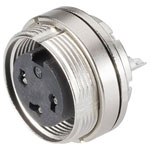 Binder 09-0174-80-08 Female 8 Pin Panel Mount Screw with Solder Terminal