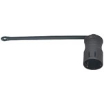 Binder 08 2567 000 000 Protection Cap Black 70mm Strap for Female Panel Mnt