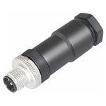 Binder 99-0437-19-05 Male 8-10mm 5 Pin Cable Mount with Screw Terminal