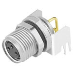 Binder 09 3420 82 04 Female 4 Pin Front Fastening Solder Tag Terminal