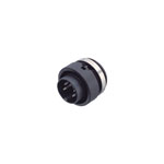 Binder 99-0615-00-05 Male Panel Mnt 5 Pin with Solder Termination