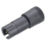 Binder 09-9789-71-05 Male 5mm 5 Pin Cable Mnt Str Relief with Solder Terminal