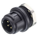Binder 09-9481-00-08 Male 8 Pin Panel Mount Bayonet with Solder Terminal