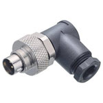 Binder 99-0413-70-05 Male 3.5-5mm Angle 5 Pin Cable Mount with Solder Terminal