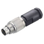 Binder 99-0425-00-08 Male 3.5-5mm 8 Pin Cable Mount with Solder Terminal
