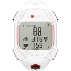 Polar RCX3M Bike 90042212 Heart Rate Monitor With Chest Strap - White