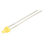 Kingbright L-1034YD 2mm Yellow LED Flat Top 8mcd