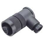 Binder 99-0218-70-07 F 6-8mm Angled Cable Mnt 6+PE Pin with Screw Termination