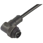 Binder 79-0237-20-07 M Angled Cable Mnt 6+PE Pin with Crimp Termination