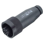 Binder 99-4226-00-07 F 6-9.5mm Cable Mnt 6+PE Pin with Solder Termination