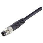 Binder 79-3405-55-03 Male 3 Pin Moulded Terminal 3-x .25mm2-PUR 5m Cable