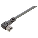 Binder 79-3384-55-04 Female Angle 4 Pin Moulded Terminal 4-x .25mm2-PUR 5m Cable