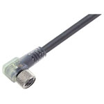 Binder 79-3404-52-03 Female Angle 3 Pin LED Moulded Terminal 3-x .25mm2-PUR 2m C