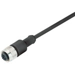 Binder 79-3430-33-04 Female 4 Pin Cable Mount Moulded Terminal 2m Cable PUR