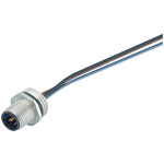 Binder 09-3431-00-04 Male 4 Pin with Single Wires 0.25mm2-and PG9 Fixing Thread