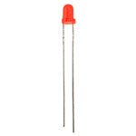 TruOpto OSSR3164A 3mm Bright Red LED Miniature X1000