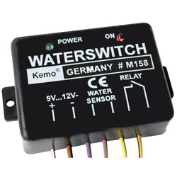 Kemo M158 Water Sensor Relay Switch Module, 9-12VDC