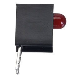10 LED Rouges Avago HLMP-6300 - 626nm, 10mcd, 1,8V, Angle 90°, Neuves, Origine Malaisie