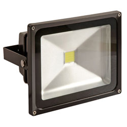 Red Arrow LEDFL30B LED Floodlight 30W 6500K Black Housing