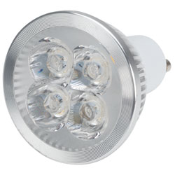 LED Bulb GU10 4x1W Warm White Non Dimmable