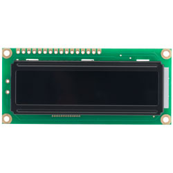 Winstar WH1602B1-SLL-JWV 16x2 LCD VATN White on Black 4 Line SPI Interface