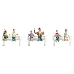 Noch 15911 HO Convertible Drivers 6 Figures Without Benches